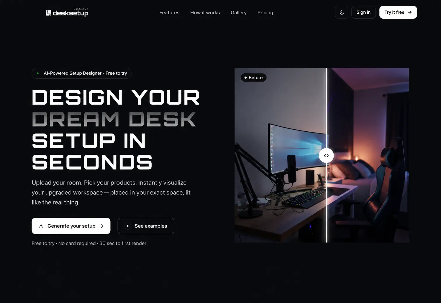 Desk Setup Creator screenshot