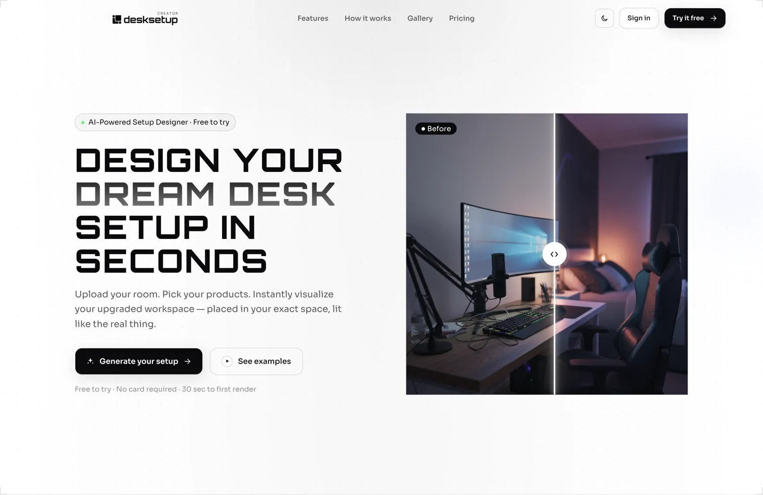 Desk Setup Creator screenshot